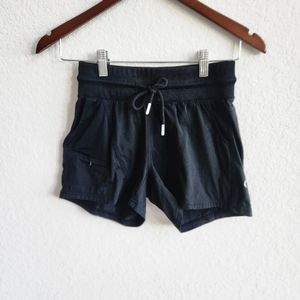 ZYIA Black Athletic Drawstring Shorts